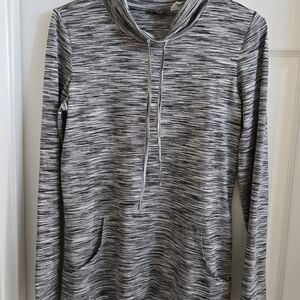 Merrell Black and White Striped Tunic